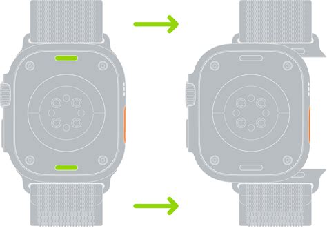 Remove, change, and fasten Apple Watch bands